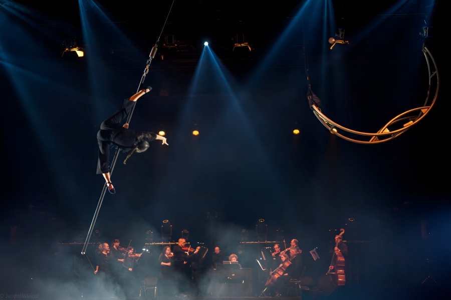 Janáčkova filharmonie a BoCirk uvedou v Gongu projekt Epopej. Spojí symfonickou hudbu s novým cirkusem