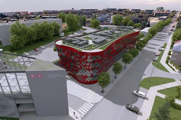 obrázek: V Olomouci začala stavba nové budovy pro studenty medicíny a zdravotnických oborů