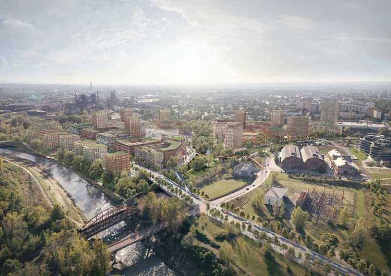 Ostrava mění brownfield na moderní čtvrť Žofinka!
