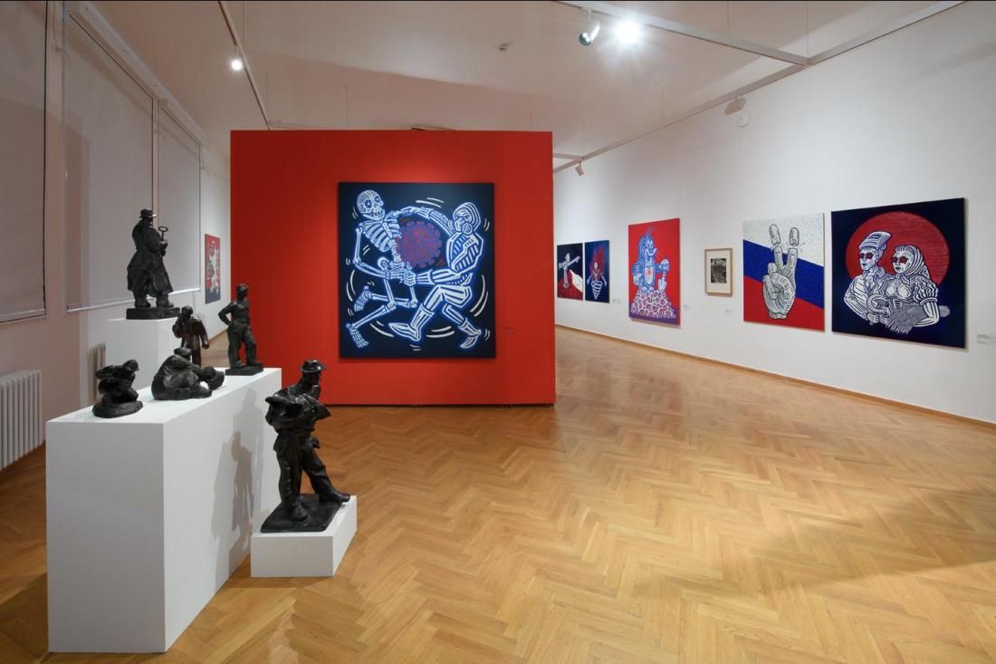 obrázek: Ostravská galerie představuje tvorbu Matúše Maťátka, výstava otevírá témata společné historie Čechů a Slováků