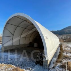 Recyklace, životní prostředí a skladování odpadů: ekonomické a rychlé řešení s plachtovými halami