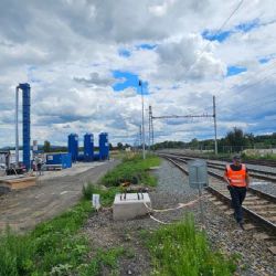 Po devíti měsících je trať u Hustopečí nad Bečvou opět plně průjezdná