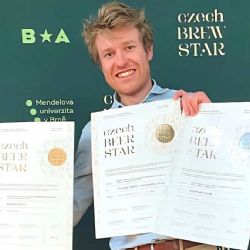 Veselští studenti získali medaile za školní piva na soutěžích v Litoměřicích i Brně