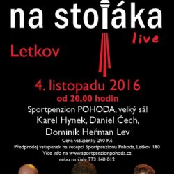 Stand up comedy show NA STOJÁKA 4.listopadu v Pohodě