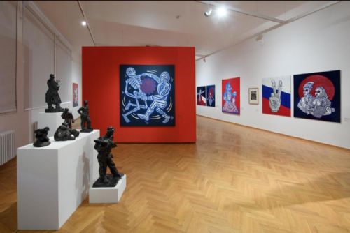 obrázek:Ostravská galerie představuje tvorbu Matúše Maťátka, výstava otevírá témata společné historie Čechů a Slováků