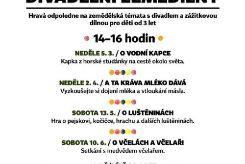 Foto: Národní zemědělské muzeum připravilo divadelní dílny pro zvídavé děti