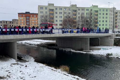 obrázek:Opava dolaďuje řízení dopravy po otevření nového mostu v Ratibořské ulici