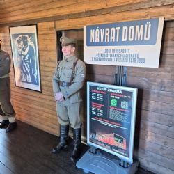 Legiovlak dorazil do Plzně. Na hlavním nádraží zve zdarma do světa československých legií